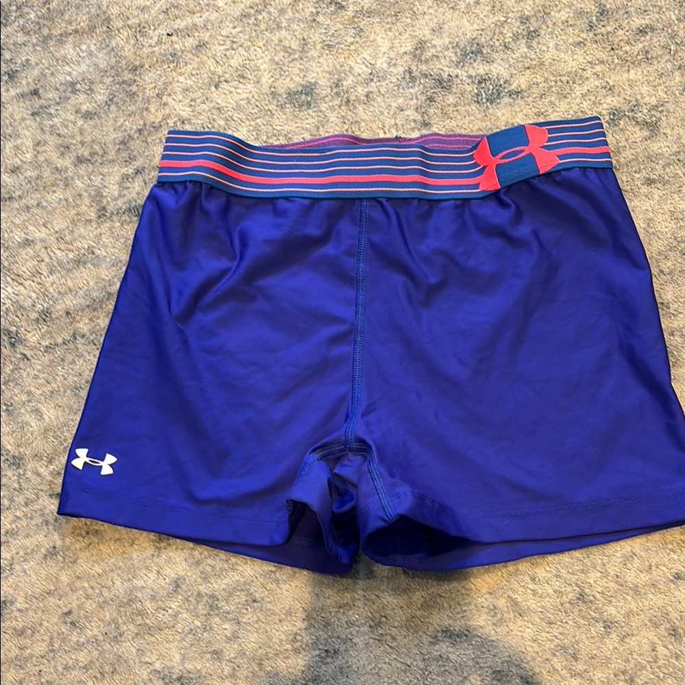 Under Armour purple Athletic Shorts
